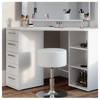 Vicco Eckschminktisch Sofia Weiß mit Hocker
