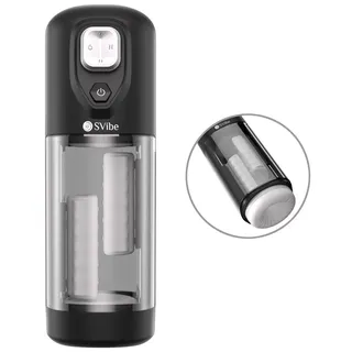 Masturbator „IKON“ für vollautomatischen Handjob, schwarz