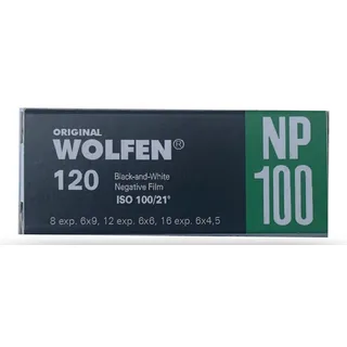 Wolfen NP100-120 Schwarz-Weiß-Negativfilm