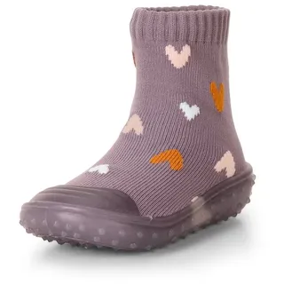 Sterntaler - Kid's Adventure-Socks Herzen - Hüttenschuhe Gr 25/26 rosa
