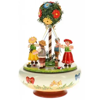 Hubrig Volkskunst GmbH Sammelfigur Hubrig Spieldose Maientanz 26cm'