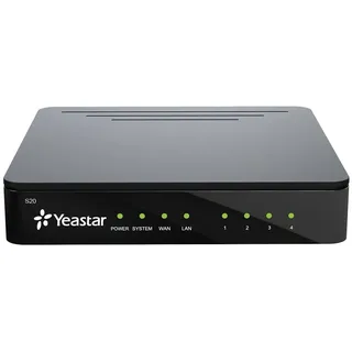 Tiptel Yeastar S20, Telefon, Schwarz