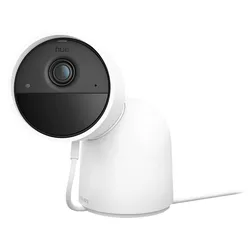 PHILIPS Hue Secure Kabelgebundene Kamera mit Standfuß, Weiß, Überwachungskamera