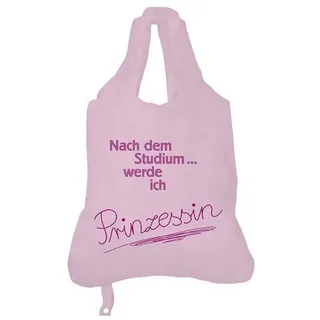 Einkaufsbeutel Nach dem Studium rosa