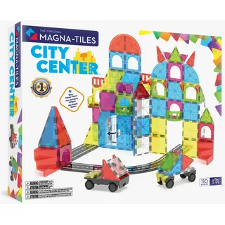 Magna-Tiles Bausätze Stadtzentrum 110 Teile