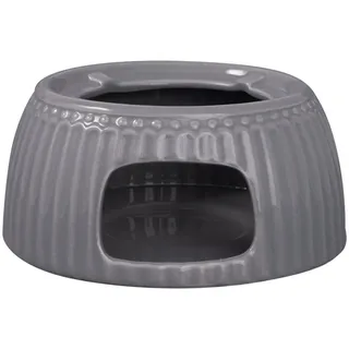 GREENGATE Stövchen Alice STONE GREY Grau Teewärmer Keramik Geschirr