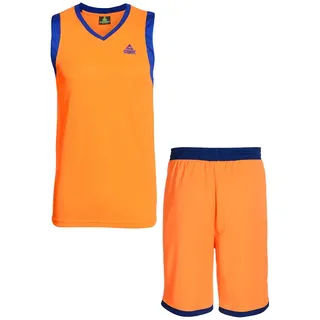 Peak Performance Street Basketballtrikot-Set 23002 orange/blau XL