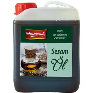 DIAMOND Sesamöl, aus 100% gerösteten Sesamsamen, ein kulinarischer Genuss mit nussigem Aroma - 1 x 2,5 l