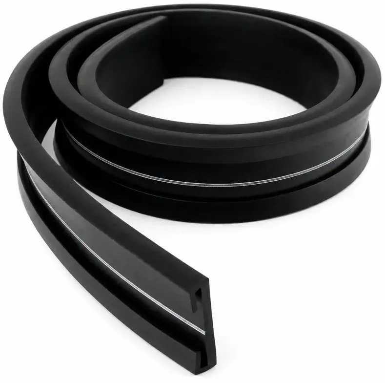 C-Profil Gummierung aus EPDM für Schellen  / (Bandbreite) 9 mm