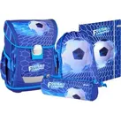 Spirit Schulranzen Cool Fussball Champion, TTS 408830, für Jungen, blau, 4-teiliges Set