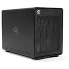 OWC ThunderBay 4 RAID 5 4-Bay Externes Storage Gehäuse mit Dual Thunderbolt 3 Ports für 4x 3,5 Zoll HDD oder 4x 2,5 Zoll HDD