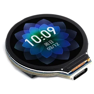 Waveshare ESP32-S3, Development Board with 1.28inch IPS LCD,