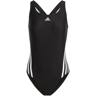 Adidas 3-Streifen Badeanzug Black / White 42    