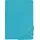 Feinjersey 90 x 190 - 100 x 200 cm türkis