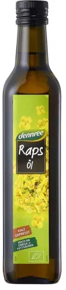 dennree Rapsöl nativ kalt gepresst bio 500ml