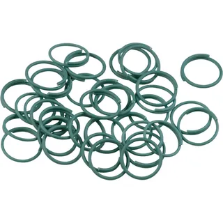 Meister Craft Meister Pflanzenringe 26 mm-Praktisches Set mit 20 Stück-Zum Fixieren & Befestigen von Pflanzen - Witterungsbeständig & wiederverwendbar-Aus Kunststoff/Pflanzringe/Ringbinder/9970700