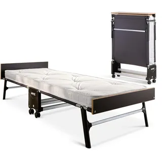 JAY-BE GP80 Grand Klappbett mit getufteter E-Pocket-Matratze, Einzelbett
