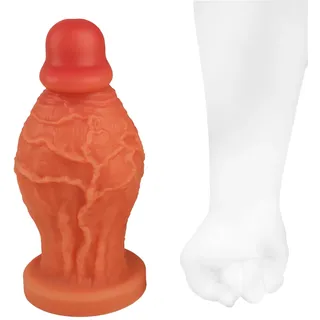 Qodpxxi Silikon Realistischer XXL-Dildo Sexspielzeug FüR Frauen und MäNner Anal Dildo mit Starkem Saugnapf Riesiger Dildo Groß Analplug G-Punkt Prostata Sexspielzeug für Männer und Frauen Extrem