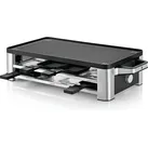 WMF Lono Raclette 8 Personen, Racletteofen, Schwarz, Silber