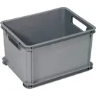 Curver 156012 Aufbewahrungsbox UNIBOX Classic S [15L], silber (L x B x H) 350 x 270 x 220mm 1St.
