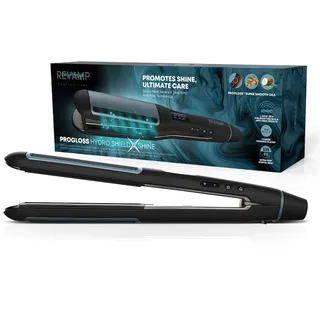 ReVamp Keramik-Haarglätter Styling-Tool ProglossTM Hydro Shield X Shine