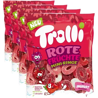 Trolli Rote Früchte Mini Ringe 150 g