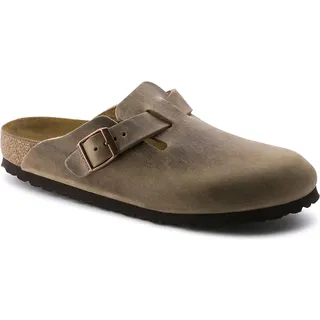 Birkenstock Boston Nubukleder geölt schmal tabacco brown 42