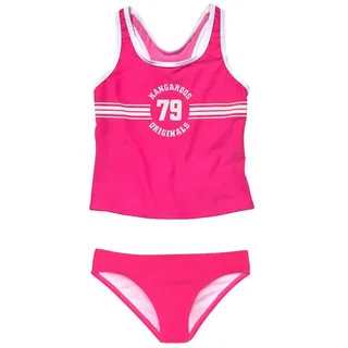 KangaROOS Tankini Sporty mit sportlichem Frontdruck rosa 134/140