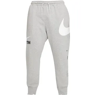 Nike Herren Swoosh Sbb Hose, Dk Grey Heather/White, L