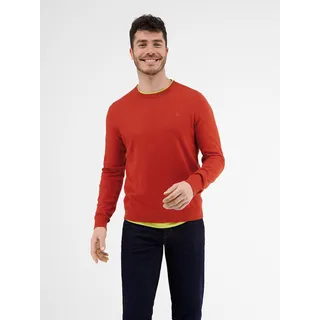 Lerros »LERROS Lässiger Flachstrickpullover«, grau