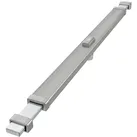 ABUS Panzerriegelschloss  PR2800 Farbe: Silber|Zylinder: ohne Zylinder|Türblattbreite: 980 mm - 1200 mm