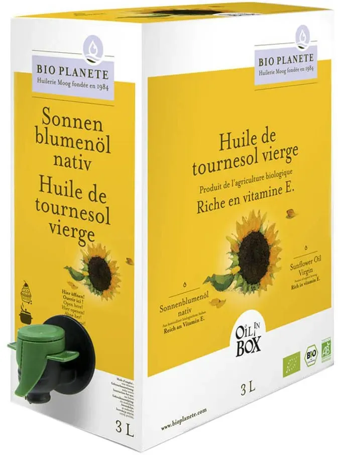 Oil in Box - Sonnenblumenöl nativ 3L