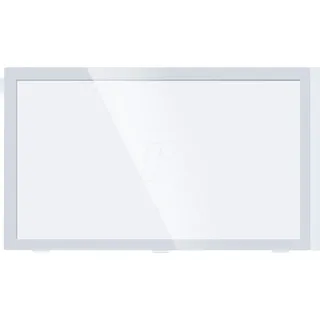 Lian Li DAN Cases A3-mATX Linkes Seitenteil aus Tempered Glass - weiß, Midi Tower, Seitenpanel