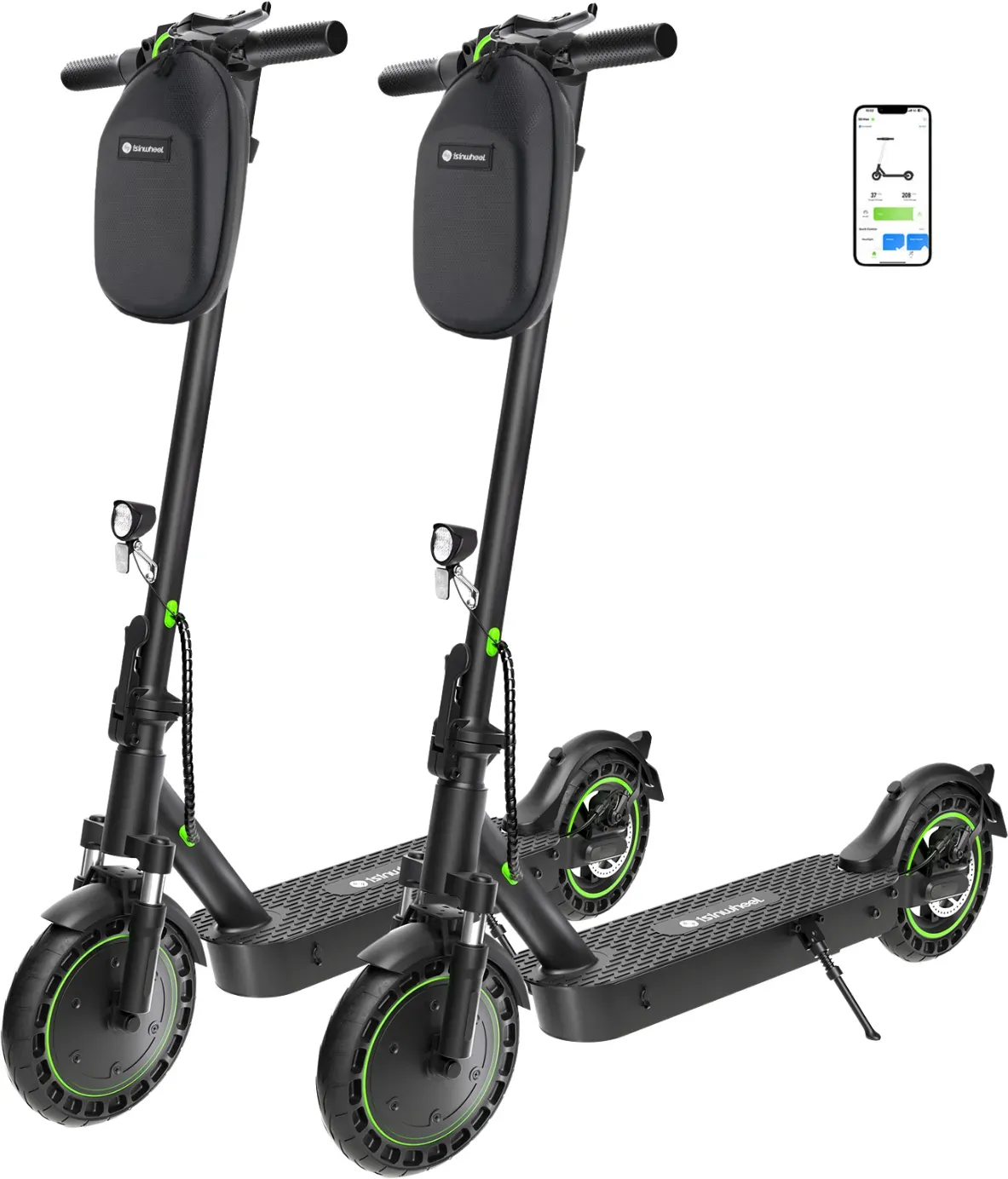 isinwheel S9MAX 500W 40KM E-Scooter Mit Straßenzulassung (ABE,eKFV)