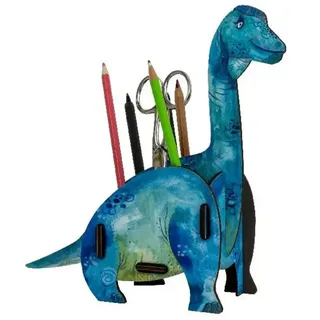 Werkhaus Stiftbox Dino Brachiosaurus