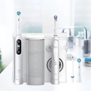Oral-B iO Series 6 weiß + OxyJet Munddusche