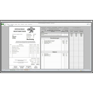 Rechnungssoftware Rechnungsprogramm Existenzgründer auch Kleinunternehmer Excel