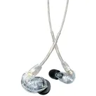 Shure SE215 PRO Professional Sound Isolating Ohrhörer 64" Transparent