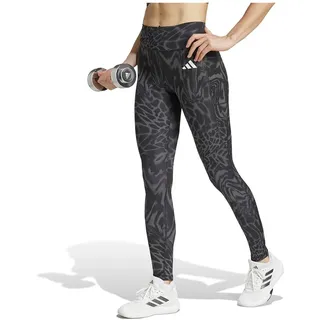 Adidas Optime Essentials Stash Pocket Full Length Leggings - Black - XS