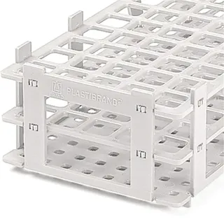 BRAND-MERZ Reagenzglasgestell, PP blau, für 32 Röhrchen bis Ø 25 mm 1 Stck.