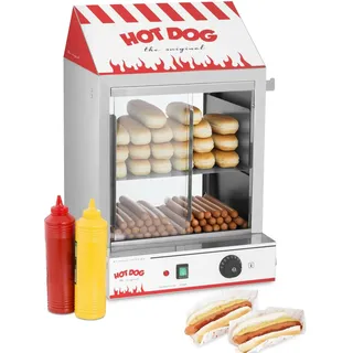 Royal Catering Hot Dog Steamer 2000 W