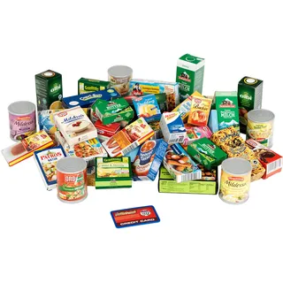 Theo Klein 7205 Online-Zubehörset Shopping Center mit Produkten aus Deutschland