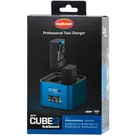 Hähnel ProCube3 DSLR Charger Panasonic fr DMW-BLC12, BLF19, BLJ31 und BLK22 (Kamera Akku Ladegerät), Kamera Stromversorgung