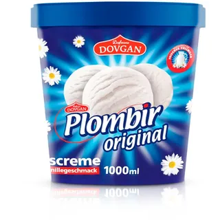Eis - Plombir, mit Vanillegeschmack, Dovgan, 1 L - Мороженое - Пломбир