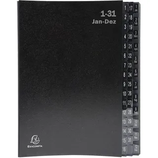 Exacompta Pultordner 57044E DIN A4 schwarz