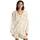 Zip Kapuzenpulli Frauen XL Weiss