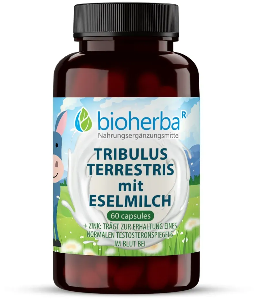Tribulus Terrestris mit Eselsmilch 60 Kapseln