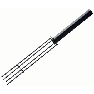 MCW Sichtschutzzaunpfosten schwarz WPC 1 St.