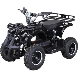ACTIONBIKES MOTORS Actionbikes Miniquad Torino 1000 Watt, Pocket-Quad mit Scheibenbremsen, 25 km/h, 3 x 12-Volt-Batterie Schwarz
