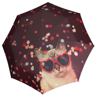 Doppler Regenschirm Modern.Art Long Automatic Lovely Cat